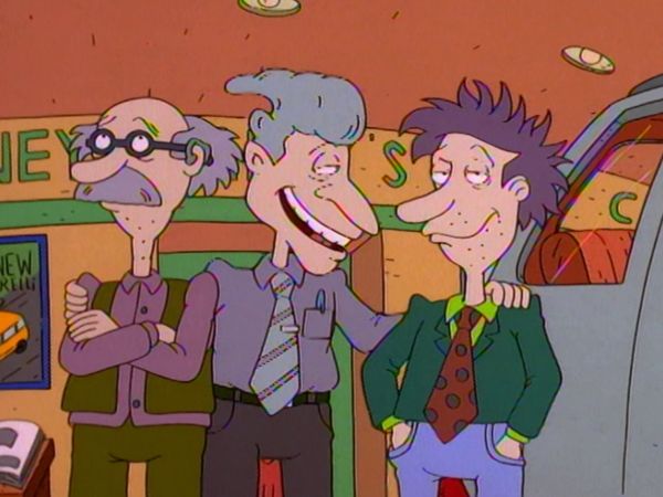 Rugrats - Submarino / Chuckie é canhoto