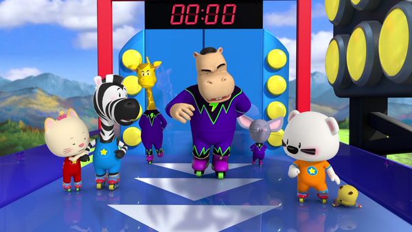 SuperBOOMi - Ice Hockey Stars / Roller Skate Rally
