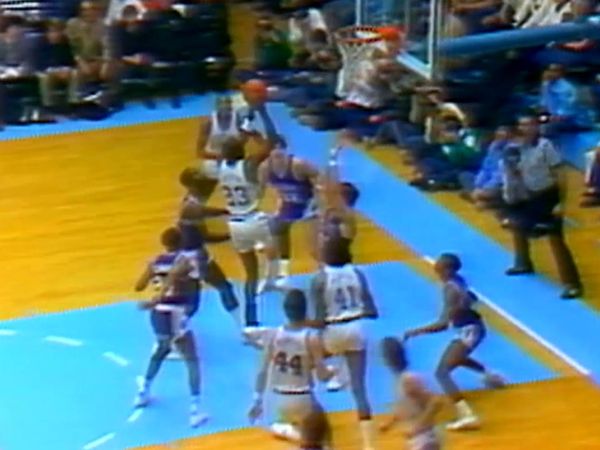 Origin Games - Michael Jordan Last Home Game vs. Jay Bilas 1984