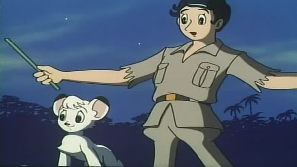 Kimba the White Lion - A Human Friend
