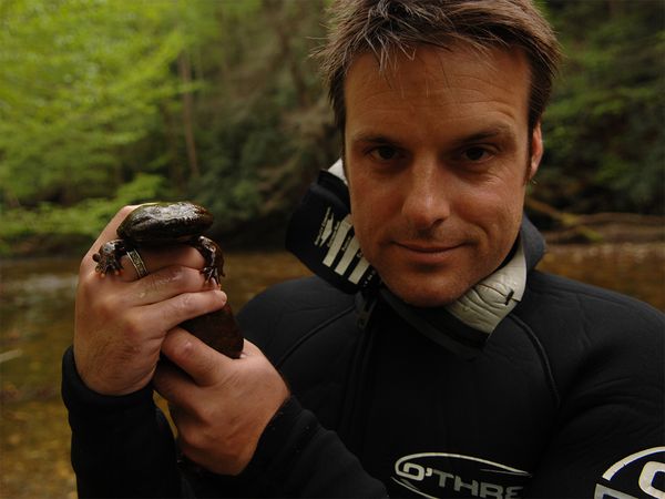 Nick Baker's Weird Creatures - The Hellbender