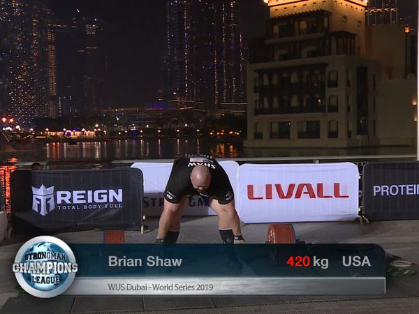 Strongman Champions League - SCL Dubai
