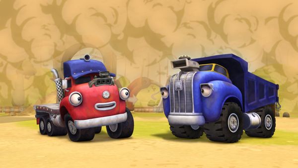 Trucktown - The Three Truckateers / Dust Up
