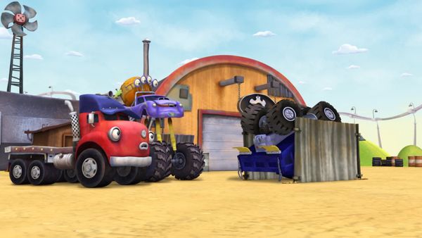 Trucktown - Let's Dry Dan/Power Truck Challenge