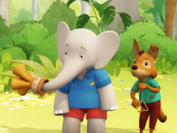 Babar and the Adventures of Badou - Thunderclap/ The Celesteville Junior Marching Band
