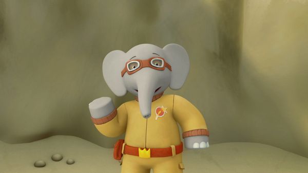 Babar and the Adventures of Badou - Rescuteers Go Go Go! / Blacktrunk's Greatest Treasure