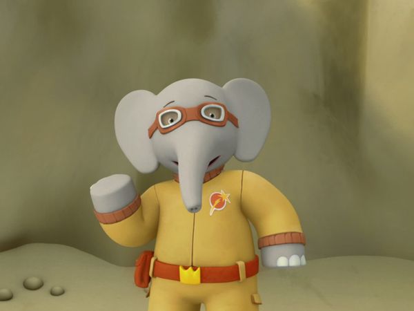 Babar and the Adventures of Badou - Rescuteers Go Go Go! / Blacktrunk's Greatest Treasure