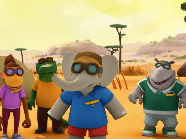 Babar and the Adventures of Badou - Sky Croc / Crocodile Kerfuffle