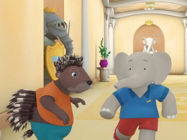 Babar and the Adventures of Badou - A Bird In The Hand / Slogging Through