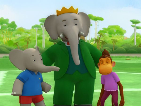 Babar and the Adventures of Badou - Message In The Wind / Elephants Don't Jump