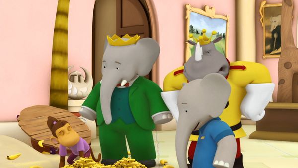Babar and the Adventures of Badou - Banana Shenanigans / Monkeyville Zoom
