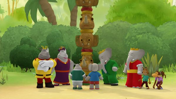 Babar and the Adventures of Badou - Totem Talkers / The Wisdom Toad