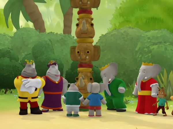 Babar and the Adventures of Badou - Totem Talkers / The Wisdom Toad