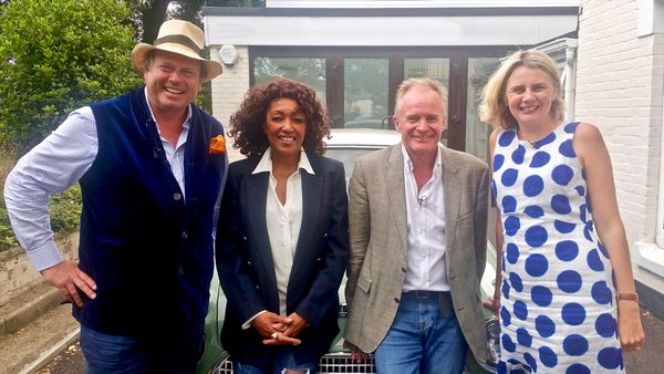 Celebrity Antiques Road Trip - Bobby Davro and Sheila Ferguson