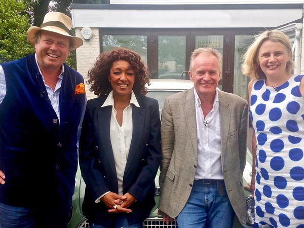 Celebrity Antiques Road Trip - Bobby Davro and Sheila Ferguson