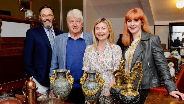 Celebrity Antiques Road Trip - Stanley Johnson and Georgia Toffolo