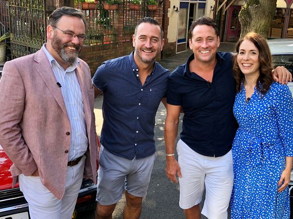 Celebrity Antiques Road Trip - Will Mellor and Nick Pickard