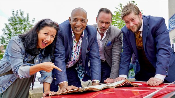 Celebrity Antiques Road Trip - Dan Brocklebank and Hayley Tamaddon