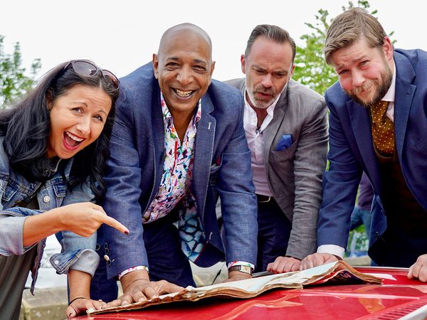 Celebrity Antiques Road Trip - Dan Brocklebank and Hayley Tamaddon