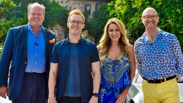 Celebrity Antiques Road Trip - Ian 'H' Watkins and Claire Sweeney