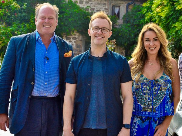 Celebrity Antiques Road Trip - Ian 'H' Watkins and Claire Sweeney