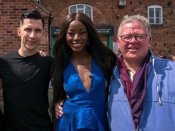 Celebrity Antiques Road Trip - Russell Kane and AJ Odudu