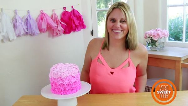Vero Sweet Hobby - Pastel de rosas y gym en la cocina