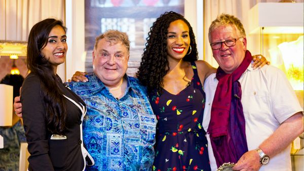 Celebrity Antiques Road Trip - Russell Grant and Michelle Ackerley