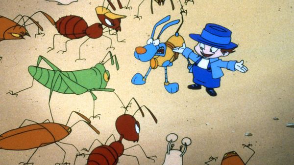 Gadget Boy and Heather - Jurassic Spydra