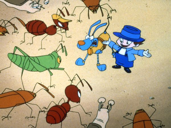 Gadget Boy and Heather - Jurassic Spydra