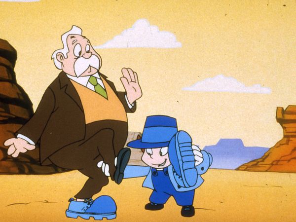 Gadget Boy and Heather - Gadget Boy Squadron
