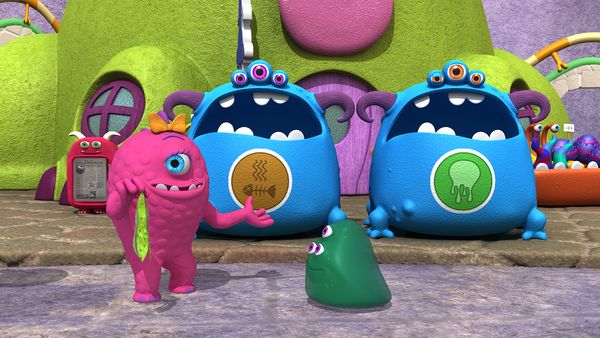 Monster Math Squad - Garbage Monster Delivers // Trouble at the Monster Day Care Centre
