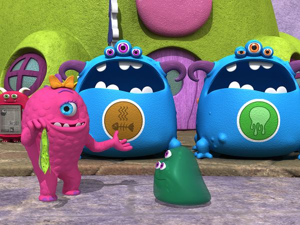 Monster Math Squad - Garbage Monster Delivers // Trouble at the Monster Day Care Centre