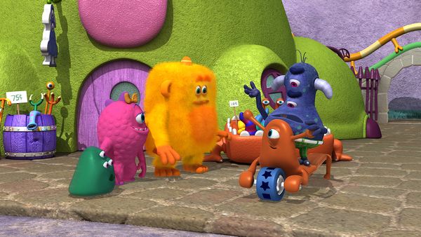 Monster Math Squad - Uncle Gloop’s Big Blunder // Big Burp Monster at the Library
