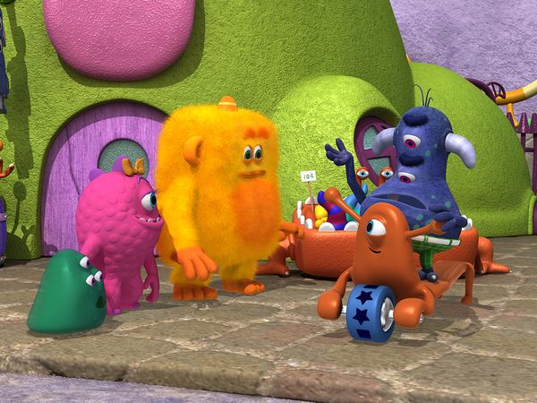 Monster Math Squad - Uncle Gloop’s Big Blunder // Big Burp Monster at the Library