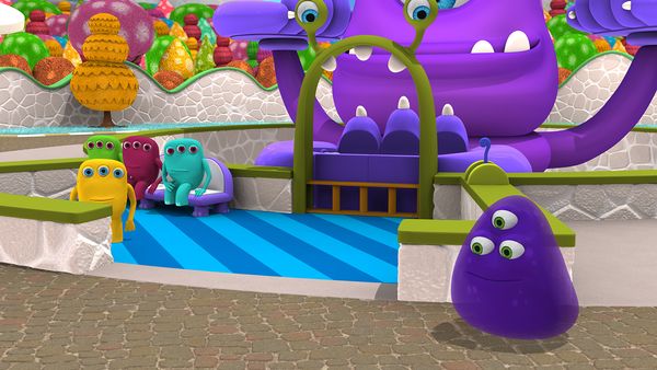 Monster Math Squad - Monster Go Round // Joke Monster Machine