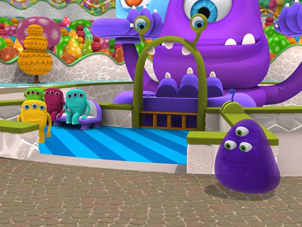 Monster Math Squad - Monster Go Round // Joke Monster Machine