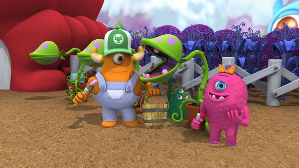 Monster Math Squad - Toothy Monster Plant Mix-Up // Muddy Monster