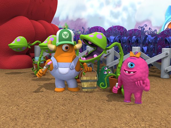Monster Math Squad - Toothy Monster Plant Mix-Up // Muddy Monster