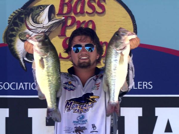 Collegiate Bass Championship - BoatUS Collegiate Bass Fishing Championship presented by Bass Pro Shops - Day 2 Part 1