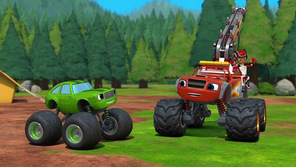 Blaze and the Monster Machines - El campamento de la familia Pickle