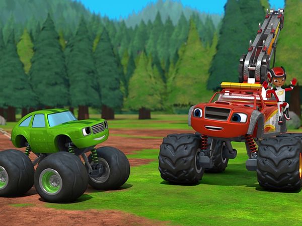 Blaze and the Monster Machines - El campamento de la familia Pickle