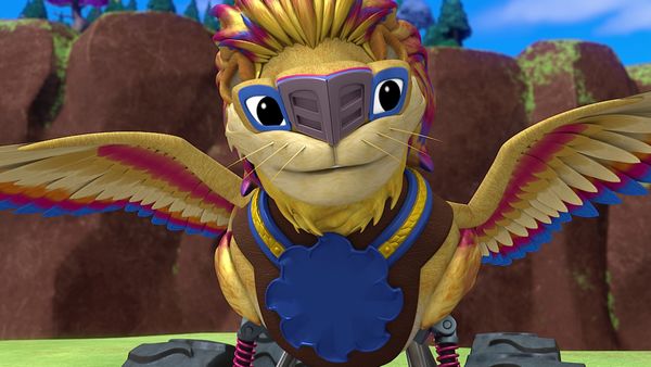 Blaze and the Monster Machines - El león volador