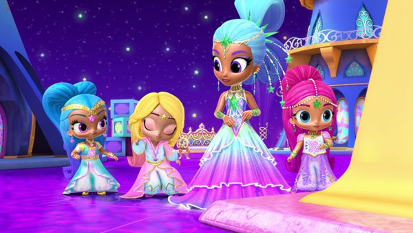 Shimmer and Shine - El pollo chillón tramposo / Los brazaletes de Adara