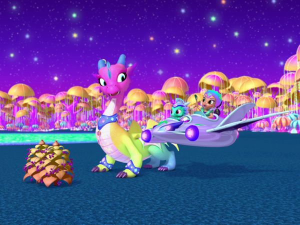Shimmer and Shine - La jinete de dragones