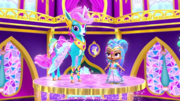 Shimmer and Shine - El salón Saracornio / Cosquillas de Saracornio