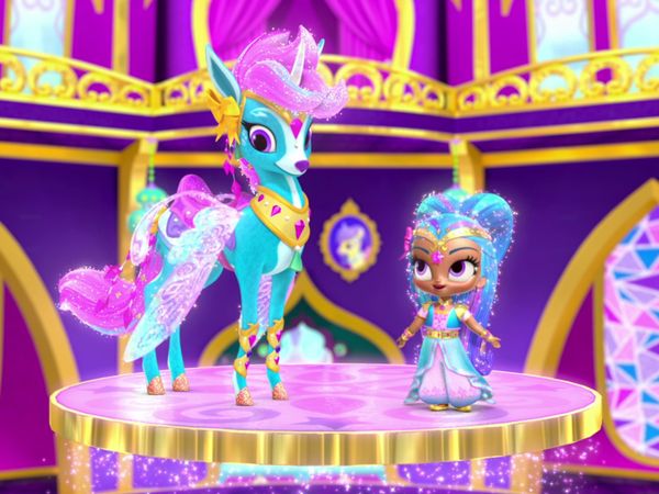 Shimmer and Shine - El salón Saracornio / Cosquillas de Saracornio