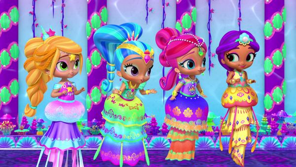 Shimmer and Shine - Sorpresas de almejas / el pez globo Zahramino