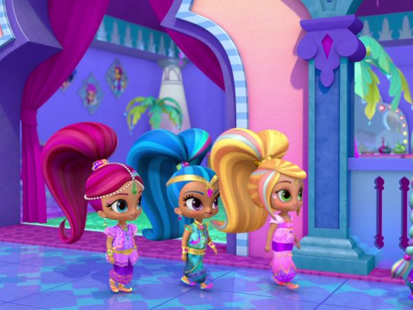 Shimmer and Shine - Peinados despeinados / El poder de las flores