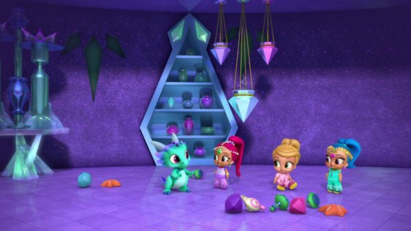 Shimmer and Shine - Festa do Pijama da Zeta / Gêmeas Bebês